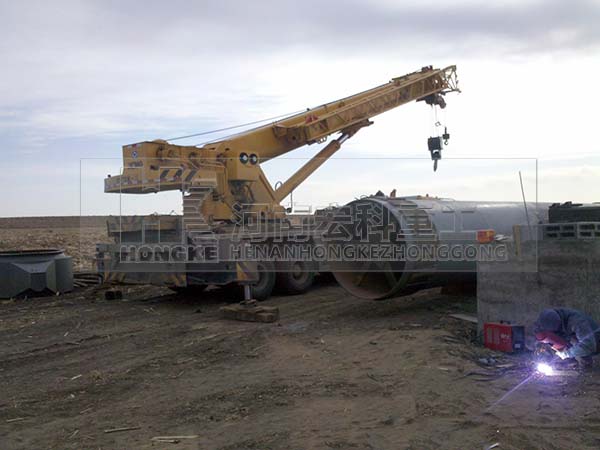 陶粒砂回轉(zhuǎn)窯操作中如何處理前圈?